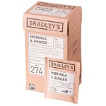 Bradley's Moringa Ginger Tea Eko 25-pack