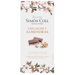 Simón Coll Mjölkchoklad 32% med Hel Mandel 100g