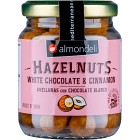 Almondeli Hasselnötter med Vit Choklad & Kanel 120g
