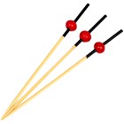 Bamboo Pick Red Ball 90mm 100st