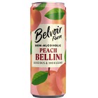 Belvoir Farm Peach Bellini Mocktail Burk 250ml