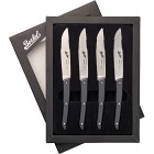 Berkel Set med 4 Svarta Steakknivar 11cm