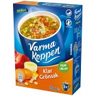 Blå Band Varma Koppen Klar Grönsakssoppa 3x2dl