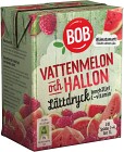 BOB Lättdryck Vattenmelon & Hallon 2dl