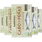 Cabo de Peñas Sardinas Sardiner i Ekologisk Olivolja 10x120g