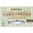 Cabo de Peñas Sardinas Sardiner i Ekologisk Olivolja 120g
