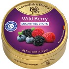 Cavendish & Harvey Sockerfria Wild Berry Fruit Drops 175g