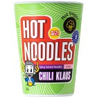 Chili Klaus Hot Noodles Hot Veggie 65g