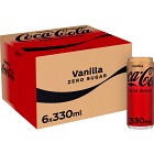 Coca-Cola Zero Sugar Vanilla 6x33cl