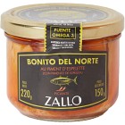 Conservas Zallo Bonito Tonfisk i Olja med Espelettepeppar 220g