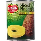 Del Monte Ananasskivor i Juice 565g