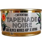 Delices de Luberon Tapenade Noire Nyonsoliver 125g