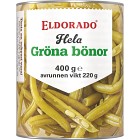 Eldorado Gröna Bönor Hela 400g