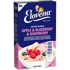 Elovena Havregrynsgröt Äpple Blåbär Hallon 6x35g