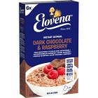 Elovena Havregrynsgröt Mörk Choklad Hallon 6x35g