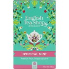 English Tea Shop Vitt Te Tropical Mint EKO 20-pack