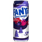 Fanta Forest Berries Zero Läsk Burk 33cl