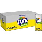Fanta Zero Lemon Läsk 10x33cl inkl pant