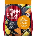 Finn Crisp Rye Snacks Sour Cheddar Cheese 150g