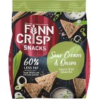 Finn Crisp Rye Snacks Sour Cream & Onion 150g