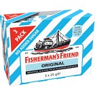 Fisherman's Friend Original sockerfri 3 x 25 g