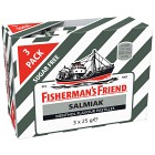 Fisherman's Friend Salmiak sockerfri 3 x 25 g
