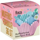 Fixa Muffinform Blomma 36-pack