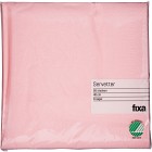 Fixa Servett Ljusrosa 40cm 50-pack