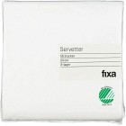 Fixa Servett Vit 24cm 50-pack