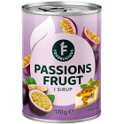 Foodelicious Passionsfrukt i Sirap 170g