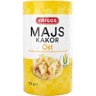 Friggs Majskakor Ost 125g