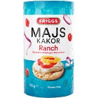 Friggs Majskakor Ranch 125g