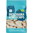 Garant Kokoschips Naturella Ekologiska 100g