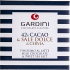 Gardini 42% Mjölkchoklad med Havssalt 50g