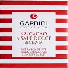 Gardini 62% Mörk Choklad med Havssalt 50g