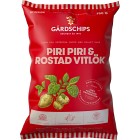 Gårdschips Piri Piri & Rostad Vitlök 150g