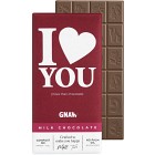 Gnaw Love You Mjölkchokladkaka 80g