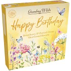 Grandma Wild's Happy Birthday Strawberry & Clotted Cream Shortbread  200g