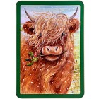 Grandma Wild's Presentburk Highland Cow med Kakor 300g