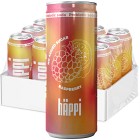 hÄppi Prebiotisk Läsk Hallon 12x33cl