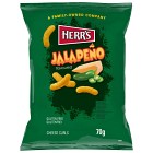 Herr's Jalapeño Poppers Cheese Curls 70g