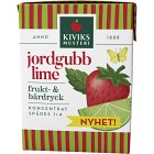 Kiviks Musteri Jordgubb Lime Lättdryck Koncentrat 2dl