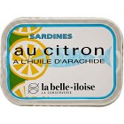 La Belle-Iloise Sardiner i Jordnötsolja med Citron 115g