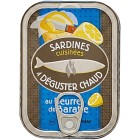 La Belle-Iloise Sardiner i Kärnat Smör med Citron & Havssalt att Servera Varma 115g