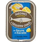 La Belle-Iloise Sardiner i Kärnat Smör med Citron & Havssalt att Servera Varma 115g