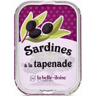 La Belle-Iloise Sardiner med Olivtapenade & Extra Jungfruolivolja 115g