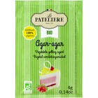 La Pateliere Agar Agar Vegetabiliskt Gelatin 4x4g