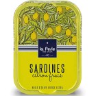 La Perle des Dieux Sardiner i Extra Jungfruolivolja & Citron 115g