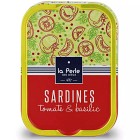 La Perle des Dieux Sardiner med Tomat & Basilika 115g