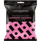 Lakritsfabriken Premium White Salty Raspberry Liquorice 100g